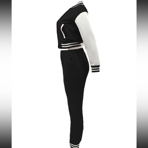 Letter decor Tracksuit Set - Picture 6 of 12